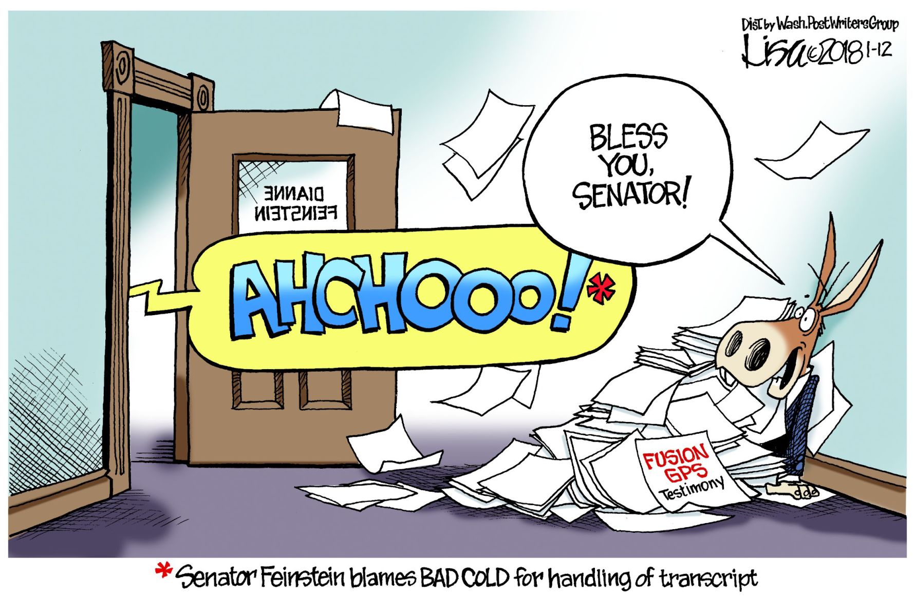 Lisa Benson cartoon